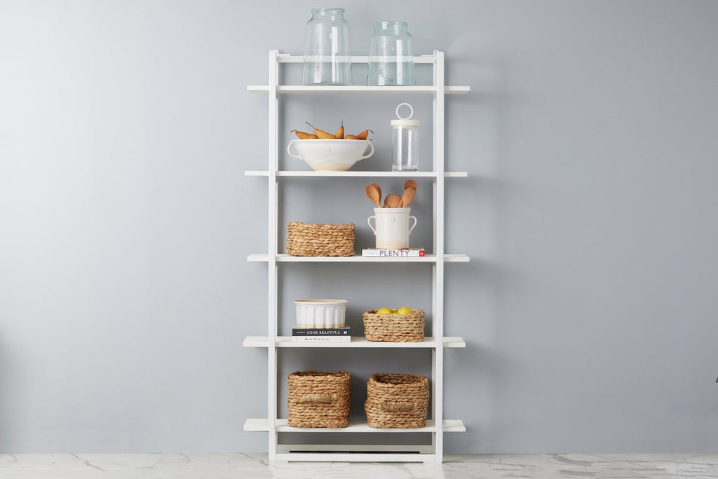 White with Natural, Pantry Shelf Unit — etúHOME