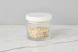 etuHOME White Modern Wood Top Canister, Small 1