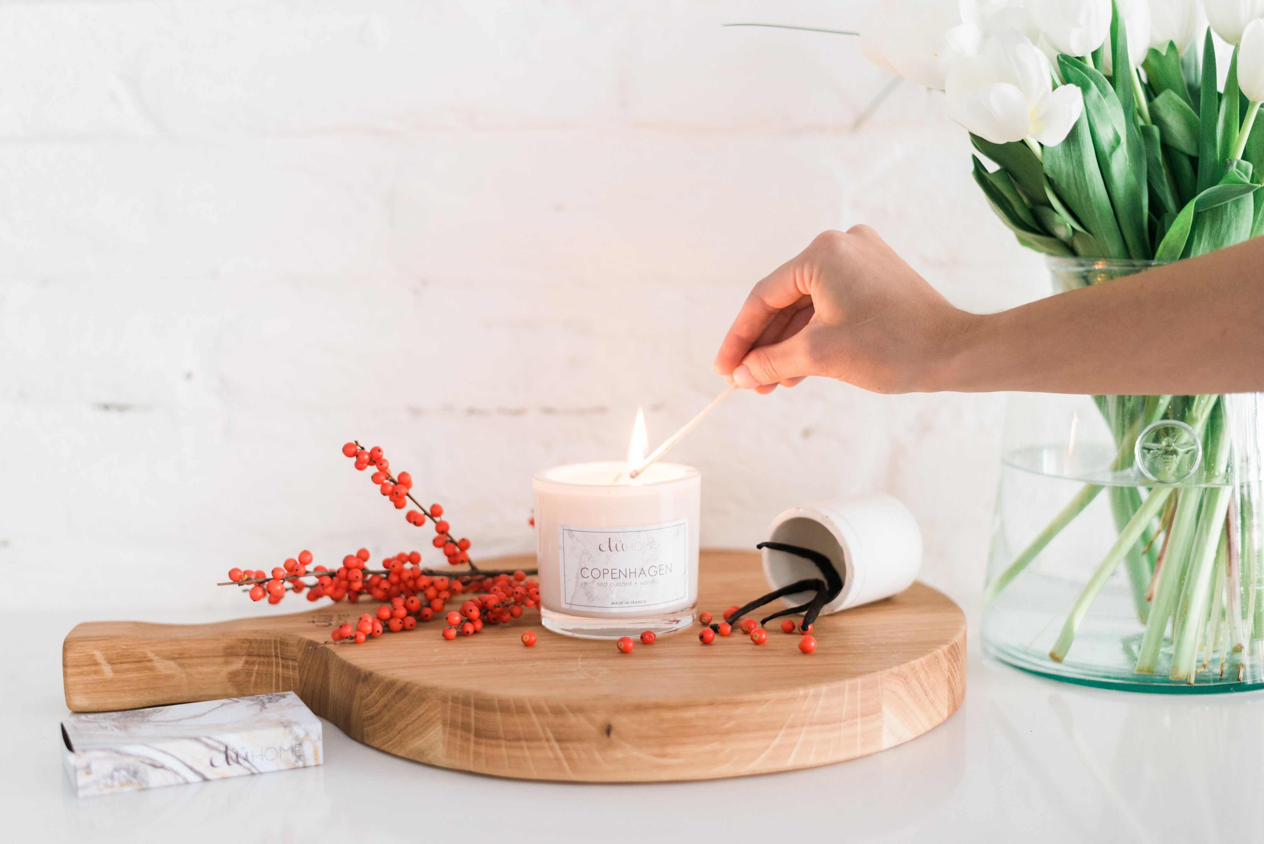 Copenhagen Red Currant and Vanilla Candle