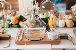 Exposed Edge Butter Dish