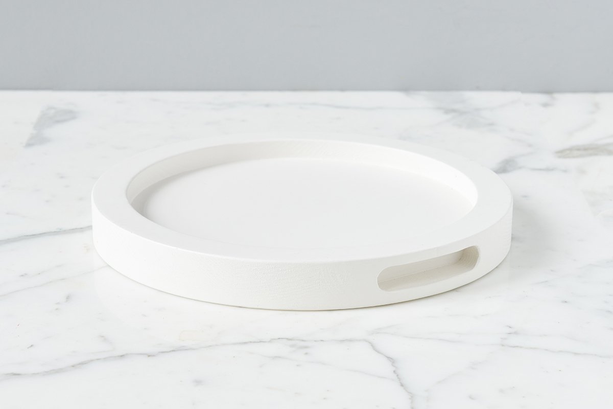 etúHOME Nesting Tray Small White - 2