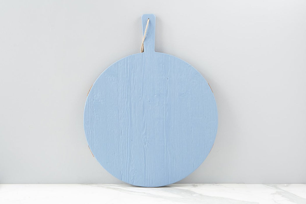 Caitlin Wilson x etúHOME French Blue Round Mod Charcuterie Board, Medium - 2