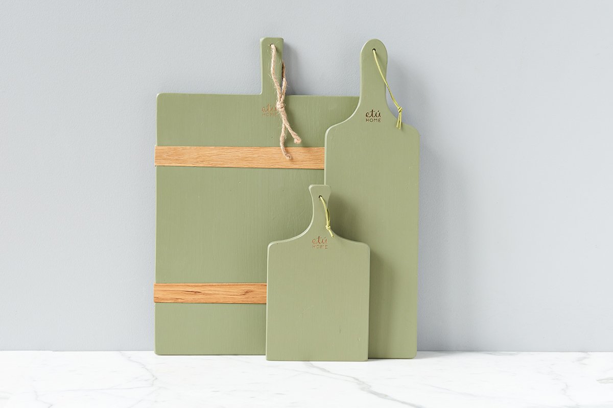 etúHOME Sage Rectangle Mod Charcuterie Board, Medium - 4