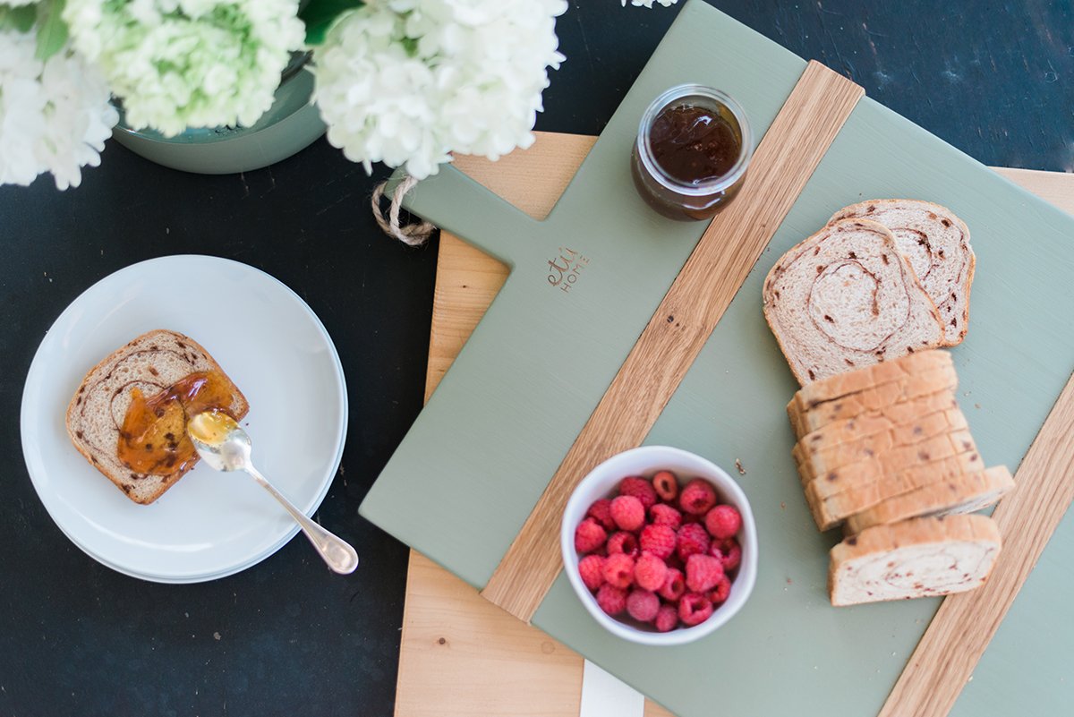 etúHOME Sage Rectangle Mod Charcuterie Board, Medium - 6