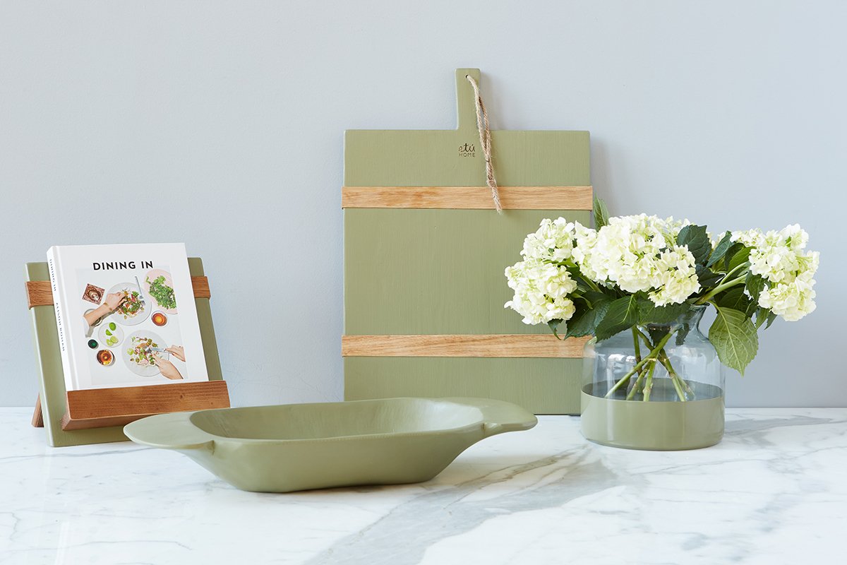 etúHOME Sage Rectangle Mod Charcuterie Board, Medium - 7