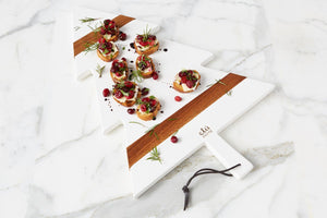 etúHOME White Mod Tree Charcuterie Board -7