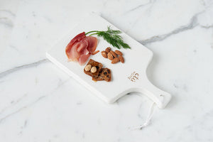 etúHOME White Mini Charcuterie Board - 3