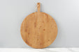 etúHOME Round Pine Charcuterie Board, Large -2